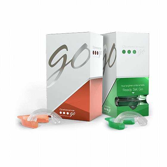 מערכת מקצועית להלבנת שיניים ביתית Ultradent Opalescence Go 6%