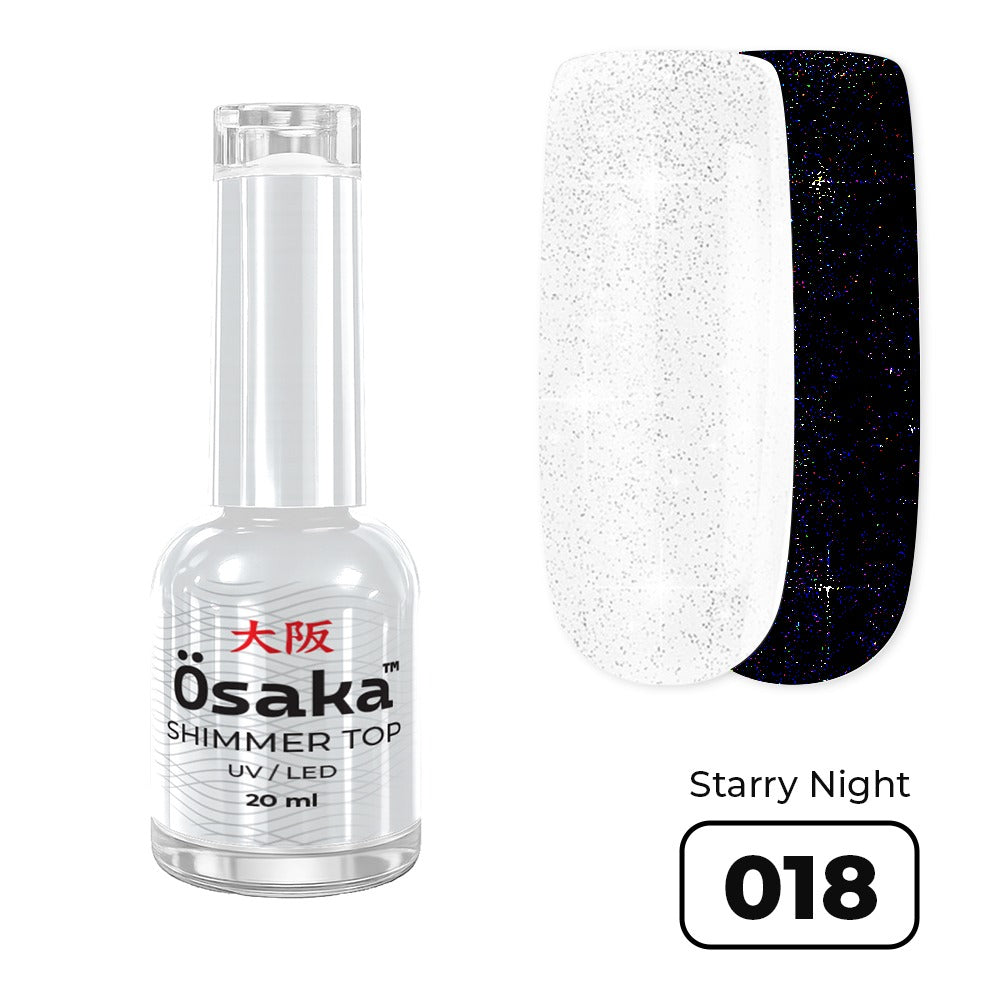 Top Shimmer Starry Night 018 - טופ ג׳ל 20 מ״ל