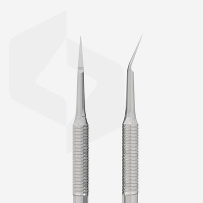 Curette Hemisphere + Cleaner 20/1 קיורטה פדיקור דו צדדית סטאלקס