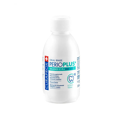 קורפרוקס שטיפת פה לשימוש יומיומי 200 מ״ל Perio Plus Balance CHX 0.05%
