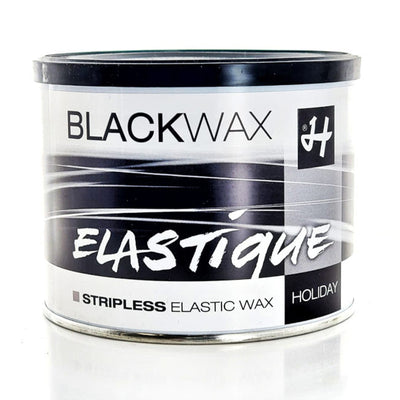 Elastique Wax - שעווה אלסטית חמה שחורה פחית עם אלוורה 800|400 מ״ל