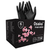 Nitrile Gloves - כפפות ניטריל מקצועיות 3.5 גרם צבע שחור Osaka