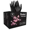 Nitrile Gloves - כפפות ניטריל מקצועיות 3.5 גרם צבע שחור Osaka
