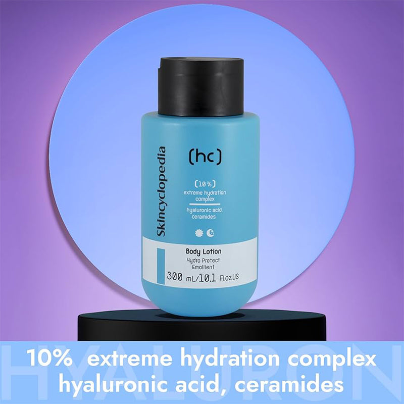 תחליב גוף עם קומפלקס לחות 300 מ"ל Skincyclopedia HC 10% Hydration Complex Body Lotion