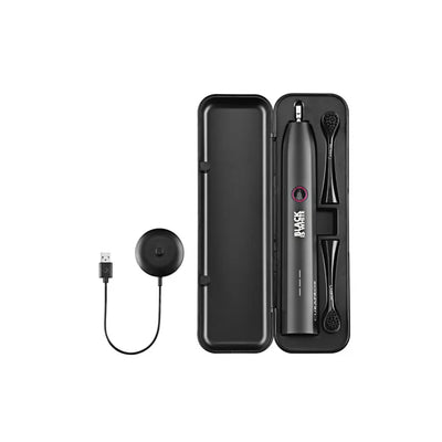 קורפרוקס מברשת שיניים חשמלית סונית Hydrosonic Black is White