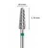 Carbide Bur Cross-Cut -  ראש שיוף קרביד קונוס צולב מעוגל גס