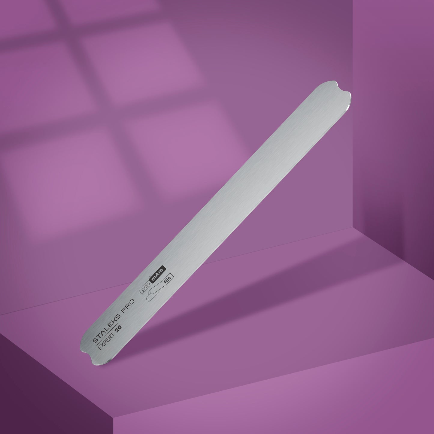 Metal Base For Straight Nail File MBE-20 בסיס מתכת רב־פעמי לפצירה ישרה סטאלקס