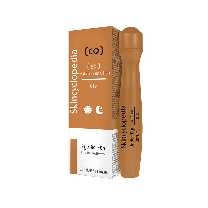סרום לעור מסביב לעיניים עם 5% קפאין + Skincyclopedia Night Serum Q10