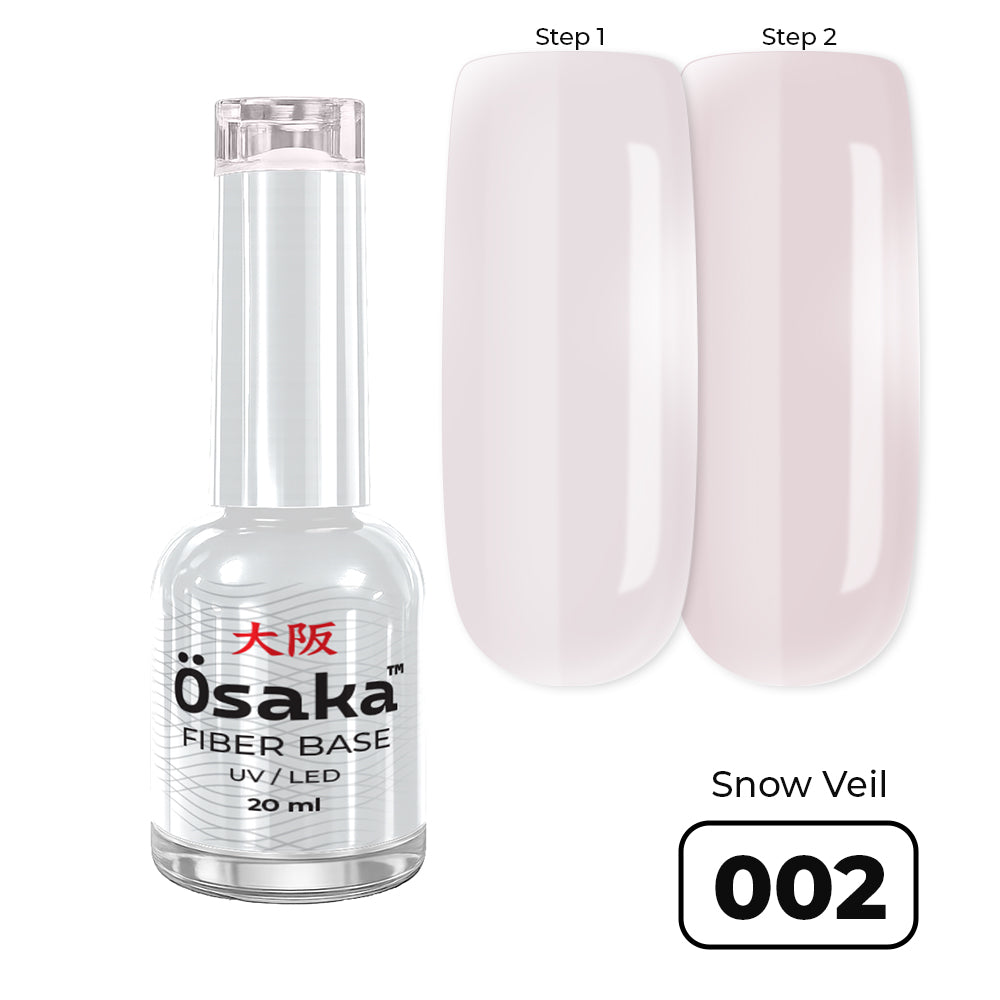 Fiber Base Snow Veil 002 - בייס פייבר ג׳ל בצבע 20 מ״ל