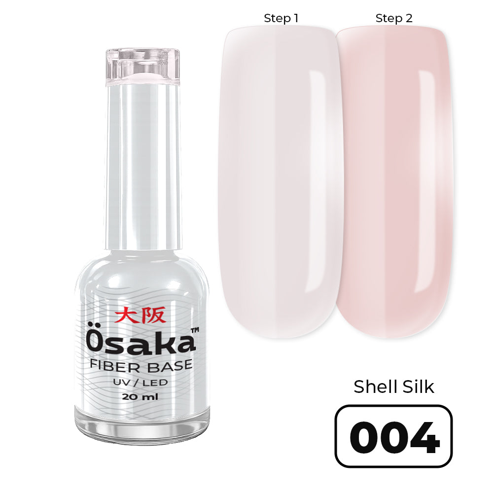Fiber Base Shell Silk 004 - בייס פייבר ג׳ל בצבע 20 מ״ל