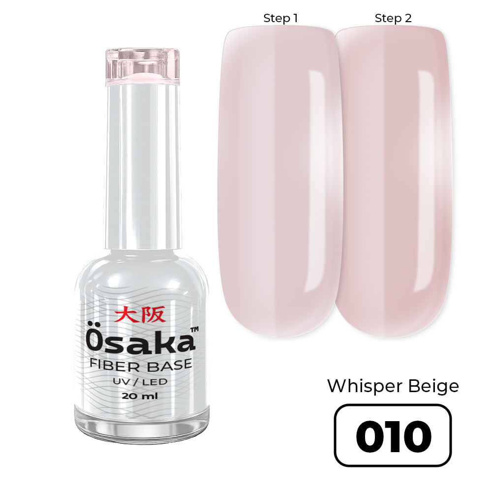 Fiber Base Whisper Beige 010 - בייס פייבר ג׳ל בצבע 20 מ״ל