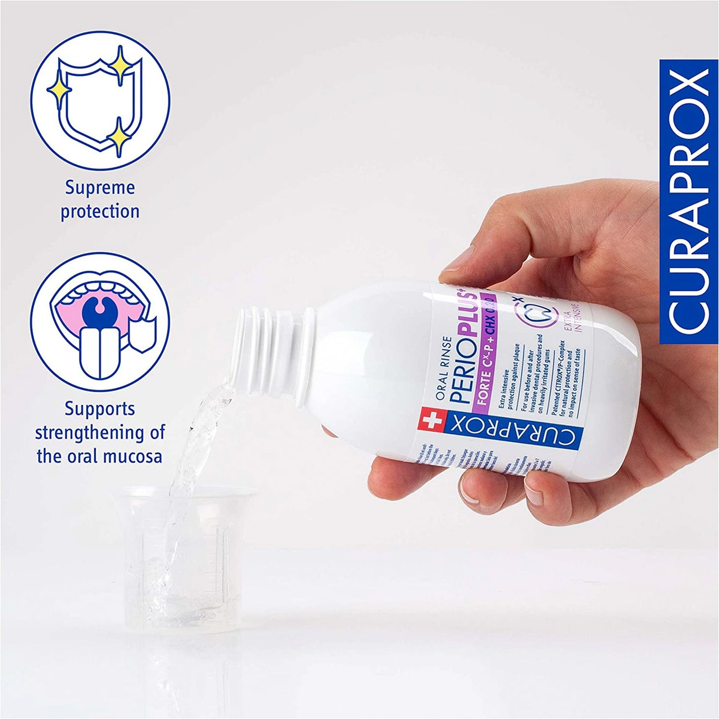 קורפרוקס שטיפת פה לאחר ניתוח 200 מ״ל % Perio Plus Forte CHX 0.20