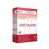 First Blades - להבים חלולים סטריליים להסרת יבלות ועור מעובה, רוחב חיתוך 1, 2 או 3 מ״מ 50 יח׳