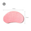 Fleecy Web Pads - מדבקות קטיפה בצורת כליה להגנה מפני לחץ ושפשוף עובי 2 מ"מ שני גדלים אריזת 36 יח'