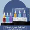 סט סרומים לשגרת טיפוח ללחות וברק לעור הפנים Hydrate & Glow Guide