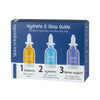 סט סרומים לשגרת טיפוח ללחות וברק לעור הפנים Hydrate & Glow Guide