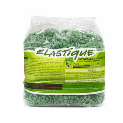 Elastique Green Wax - שעוות אלסטית פתיתים ירוקה 800 גרם