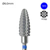 מקדח ראש שיוף דולפין קרבייד לסלון יופי “תירס” כחול בינוני 060