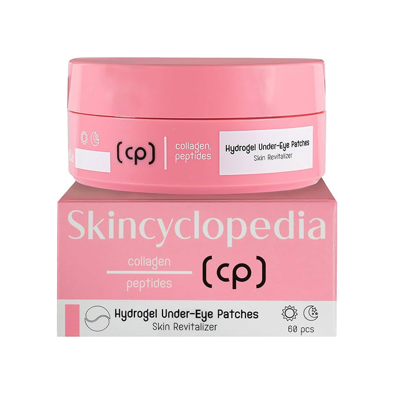 רטיות הידרוג’ל לעיניים עם קולגן ופפטידים 60 יחידות Skincyclopedia Hydrogel Under-Eye Patches