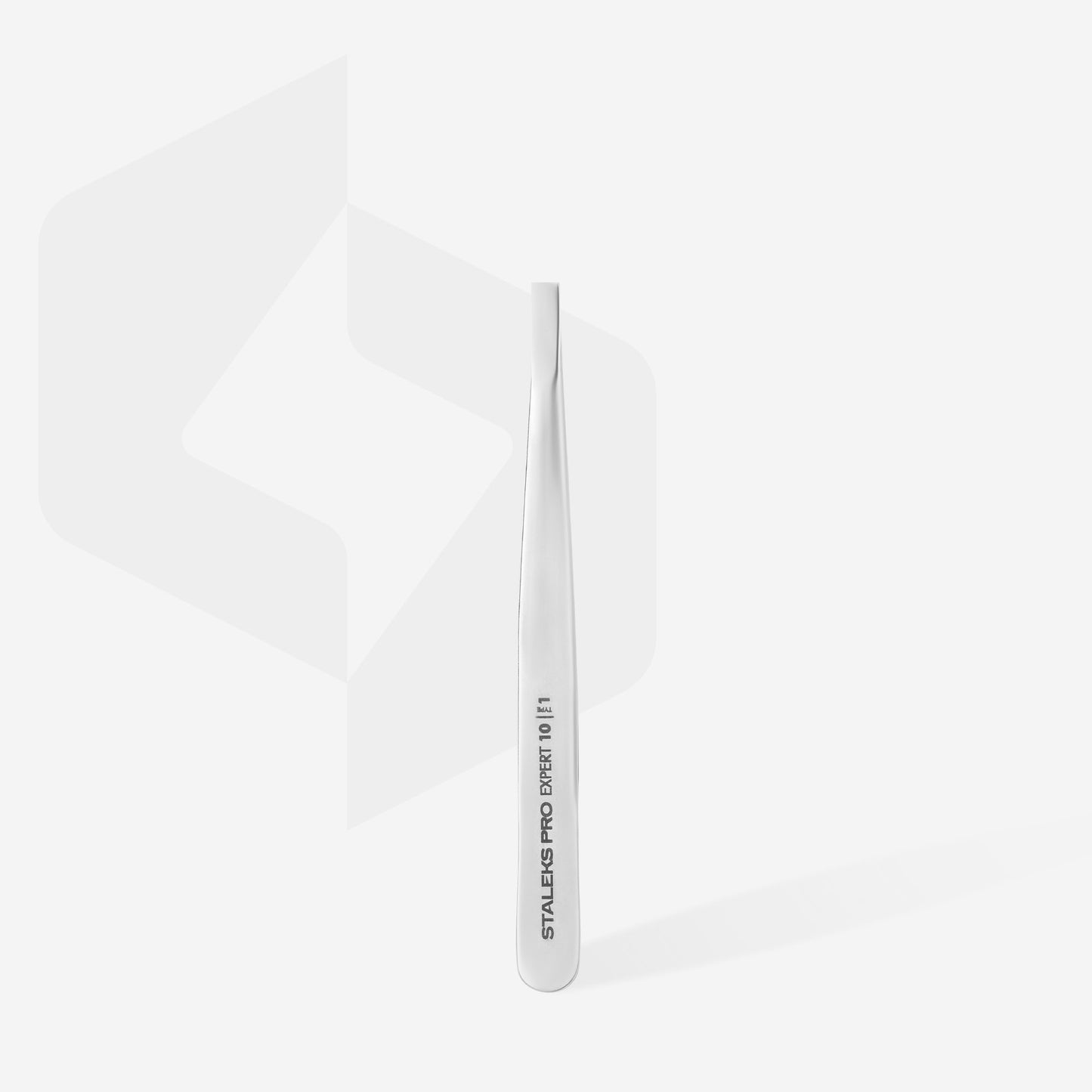 Eyebrow Tweezers Wide Straight Edge 10/1 פינצטה לעיצוב גבות סטאלקס