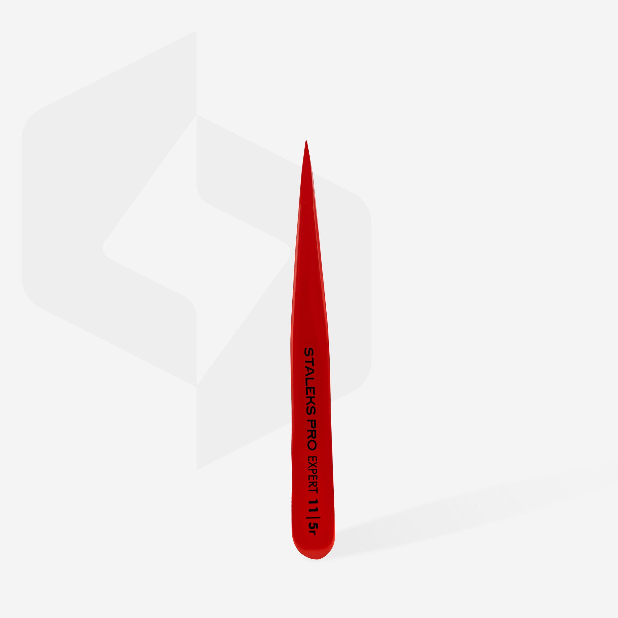 Eyebrow Tweezers Point Red 11/5R פינצטה אדומה לעיצוב גבות סטאלקס