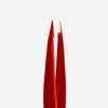 Eyebrow Tweezers Point Red 11/5R פינצטה אדומה לעיצוב גבות סטאלקס