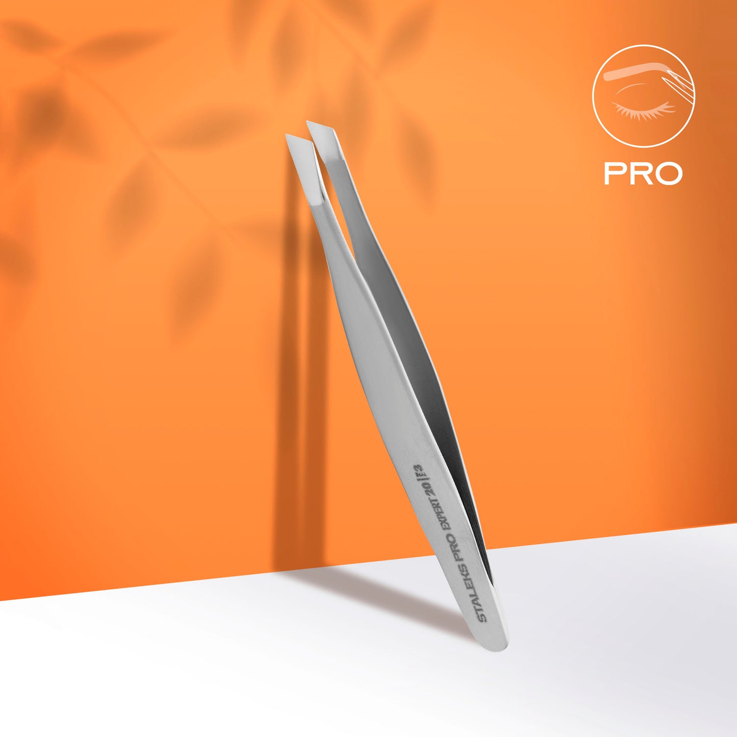 Eyebrow Tweezers Wide Slant 20/3 פינצטה לעיצוב גבות סטאלקס