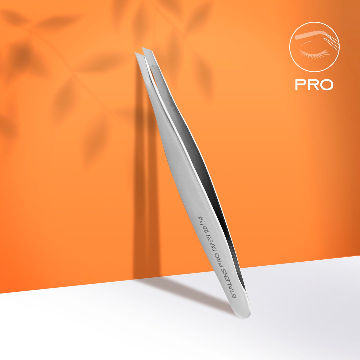 Eyebrow Tweezers Slant 20/4 פינצטה לעיצוב גבות סטאלקס