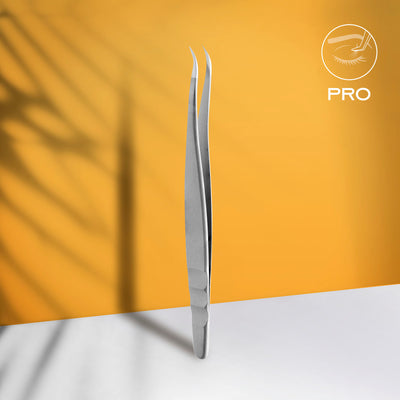 Professional Eyelash Tweezers Curved 41/3 פינצטה מקצועית מעוקלת לריסים ‎סטאלקס