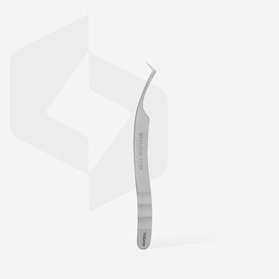 Professional Eyelash Tweezers Curved 41/2 פינצטה מקצועית לריסים מעוקלת ‎40° סטאלקס