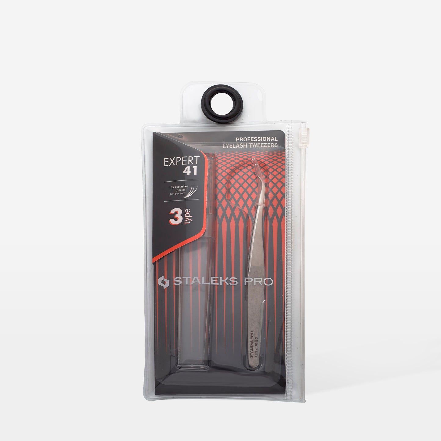 Professional Eyelash Tweezers Curved 41/3 פינצטה מקצועית מעוקלת לריסים ‎סטאלקס