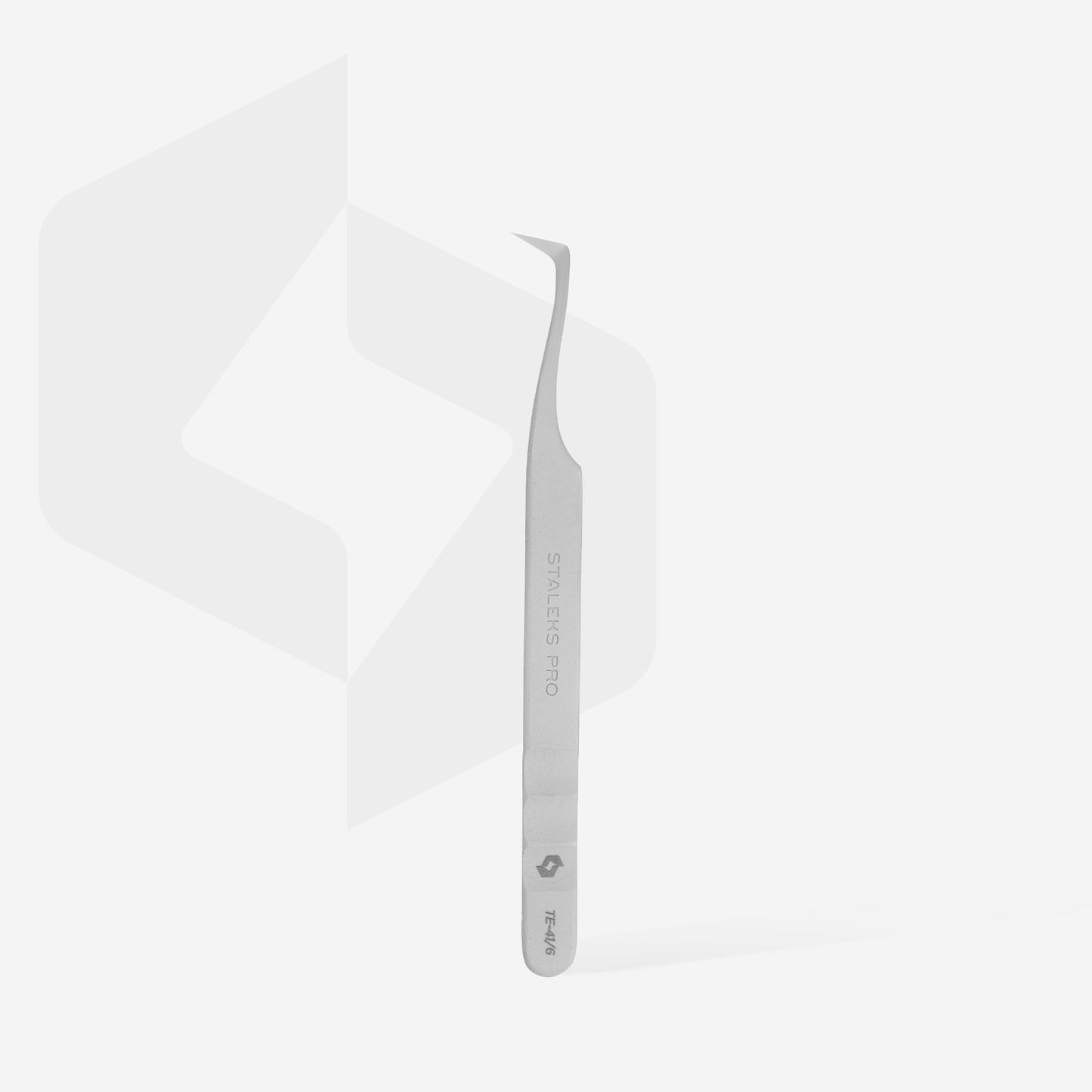 Professional Eyelash Tweezers Curved 41/6 פינצטה מקצועית לריסים מעוקלת ‎75° סטאלקס