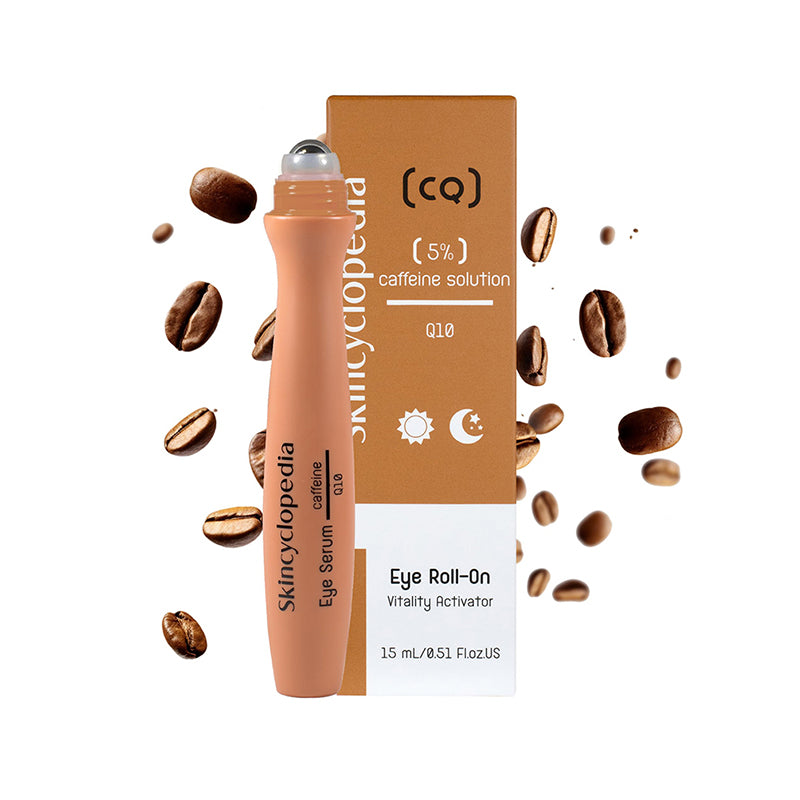 סרום לעור מסביב לעיניים עם 5% קפאין + Skincyclopedia Night Serum Q10