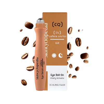 סרום לעור מסביב לעיניים עם 5% קפאין + Skincyclopedia Night Serum Q10