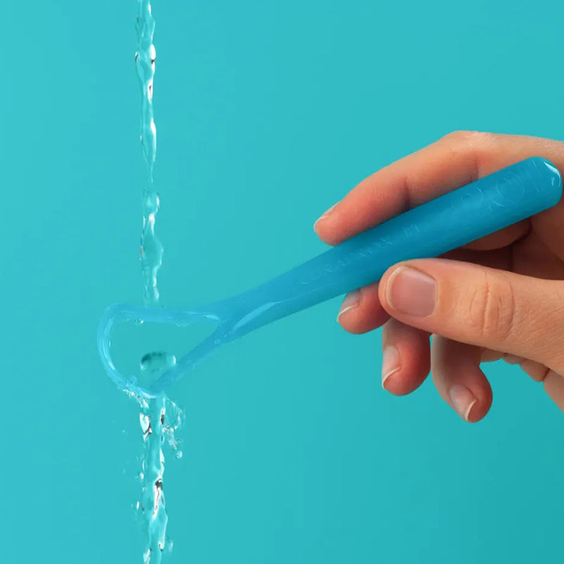 קורפרוקס מנקה לשון להסרה יסודית של חיידקים Tongue Cleaner, Single Blade
