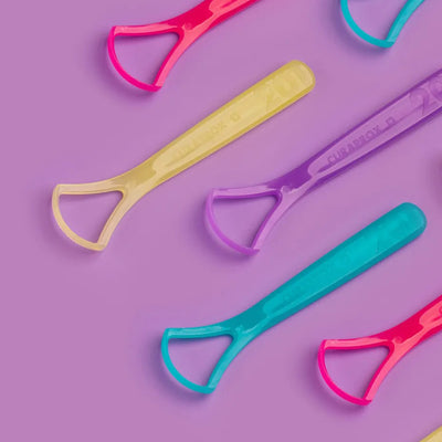 קורפרוקס מנקה לשון להסרה יסודית של חיידקים Tongue Cleaner, Single Blade