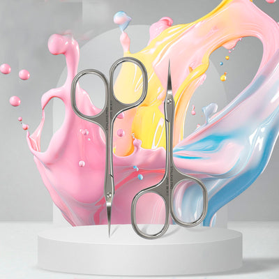 מספרי לקוטיקולה מקצועיים א-סימטריים  20/4 Professional cuticle scissors