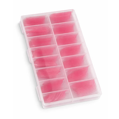 Tips Pink Dual Forms - טיפסים הפוכים משולשים 150 יח