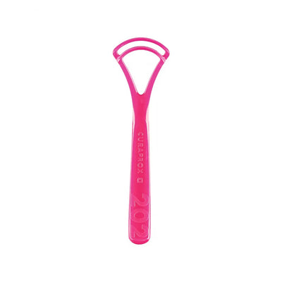 קורפרוקס מנקה לשון להסרה יסודית של חיידקים Tongue Cleaner, Double Blade