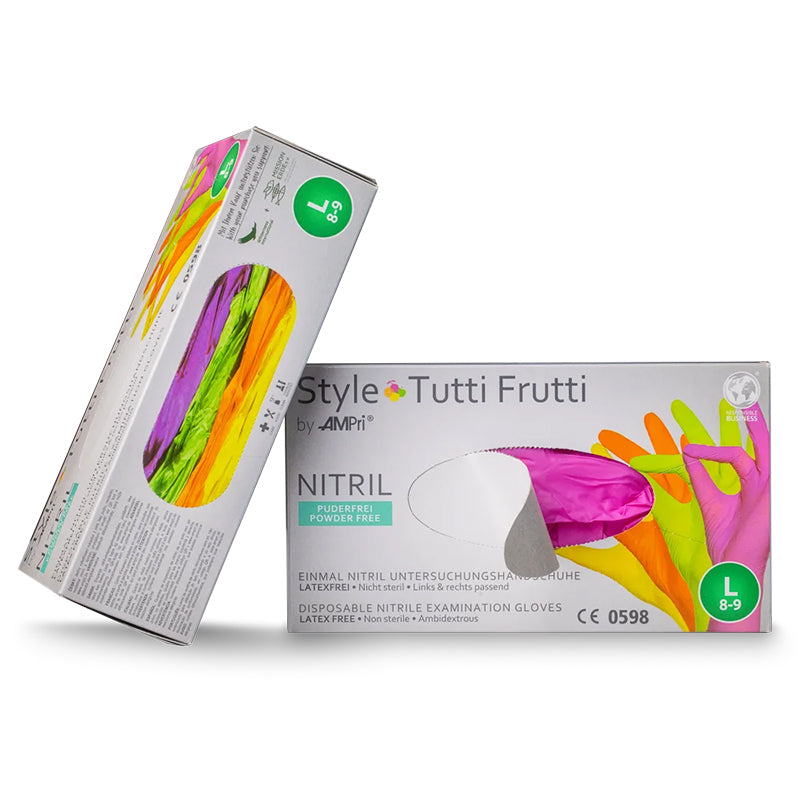 Tutti-Frutty Nitrile Gloves - כפפות ניטריל מיקס 4 צבעים